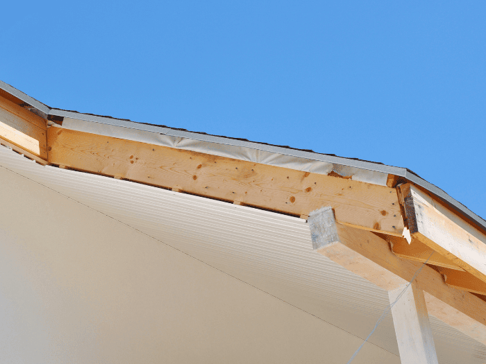 treated wooden fascia boards